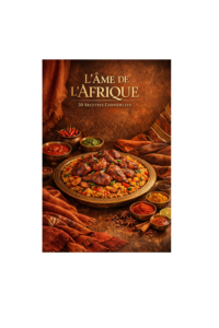 L’Âme de l’Afrique Un voyage gourmand au cœur des saveurs, des traditions et de la richesse culinaire africaine. Découvrez L’Âme de l’Afrique, un livre de recettes qui vous invite à explorer une cuisine généreuse, authentique et pleine de caractère. Des plats traditionnels aux recettes inspirées des différentes régions du continent, chaque préparation raconte une histoire et fait découvrir des saveurs uniques. 🍲 Des recettes savoureuses et accessibles 🌍 Un voyage culinaire à travers l’Afrique 🌿 Des ingrédients et associations de saveurs authentiques 👩🏾‍🍳 Des recettes pensées pour être réalisées facilement à la maison Que vous soyez passionné(e) de cuisine, amoureux(se) des saveurs africaines ou simplement à la recherche de nouvelles recettes à partager avec vos proches, L’Âme de l’Afrique vous fera découvrir une cuisine riche en couleurs, en parfums et en traditions. Entrez dans l’univers de l’Afrique, une recette à la fois. L’Âme de l’Afrique — quand chaque plat raconte une histoire.